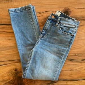 J Crew Trending Billie Demi Boot Crop Denim Jeans Size 25